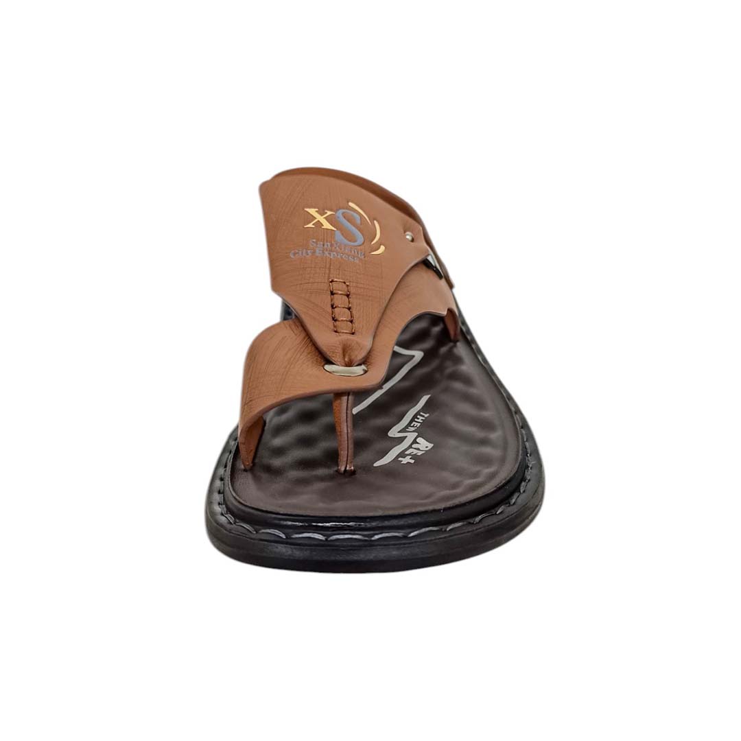 Sandalias de cuero ortopédicas para homb